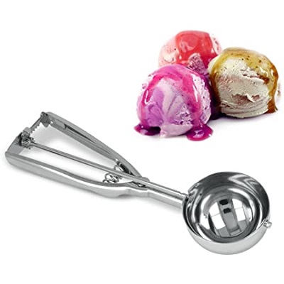 Cuchara de helado cucharas de fruta Melón Baller forma esférica Accesorios de cocina _ ti