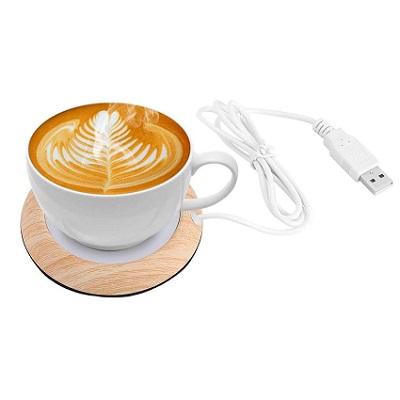 Posavasos eléctrico brindan Temperatura Constante para el café Calentador de Leche USB MADCKDEDRT Calentador de café la Leche y Las Bebidas en la Oficina y en el hogar 
